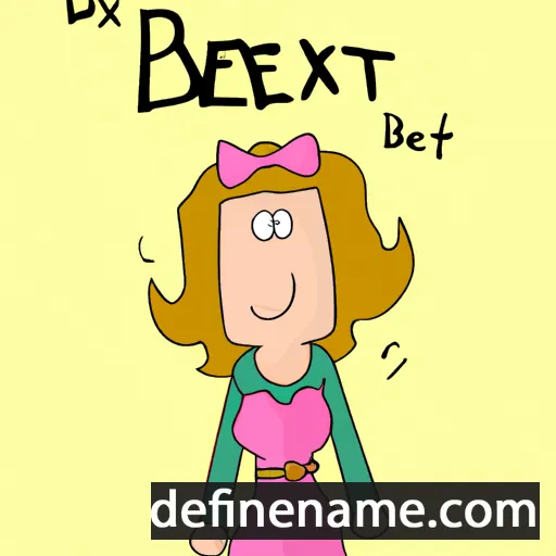 Béatrix cartoon