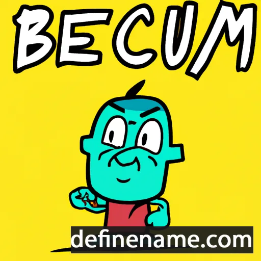 Bécuma cartoon