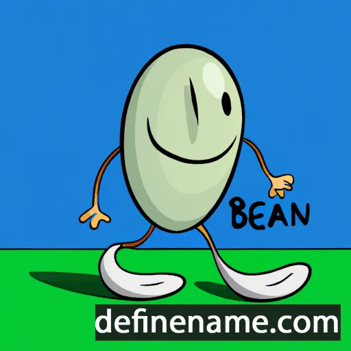 Bean cartoon