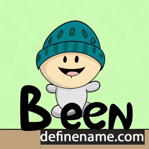 cartoon of the name Beanie