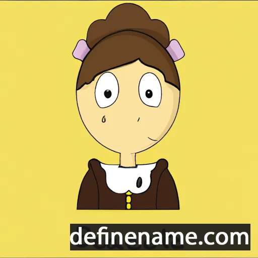 cartoon of the name Beatricse