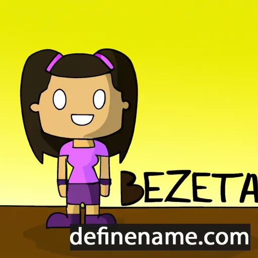 cartoon of the name Beatriza