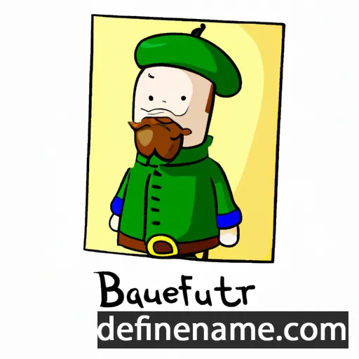 cartoon of the name Beaufort