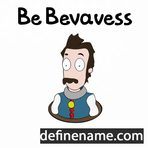 cartoon of the name Beauvis