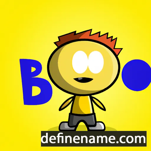 cartoon of the name Bebo