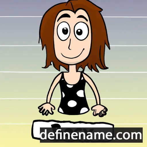 Beccy cartoon