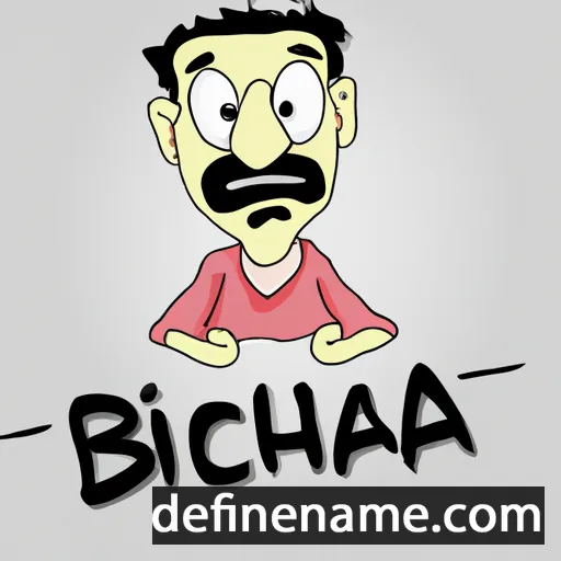 cartoon of the name Bechara