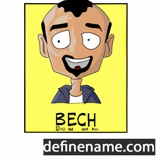 cartoon of the name Bechir