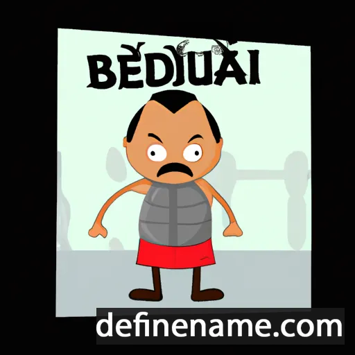 cartoon of the name Bedalu