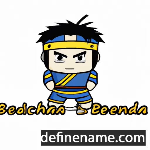 cartoon of the name Bedanshi