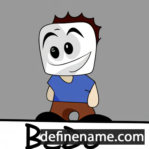 cartoon of the name Bedo