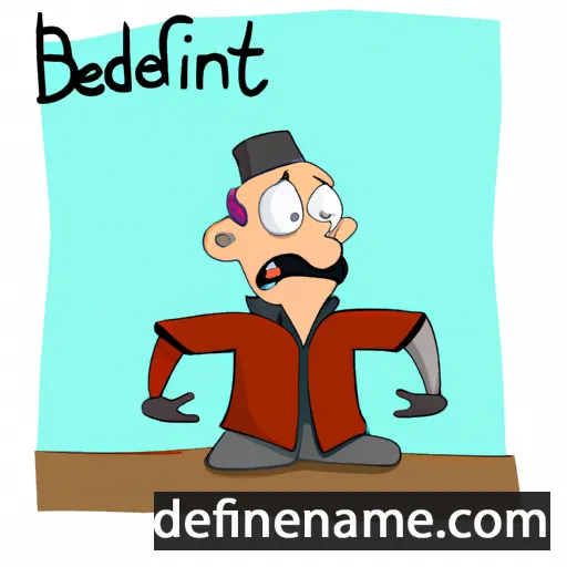 cartoon of the name Bedrettin