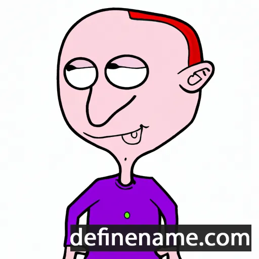 cartoon of the name Bedrie