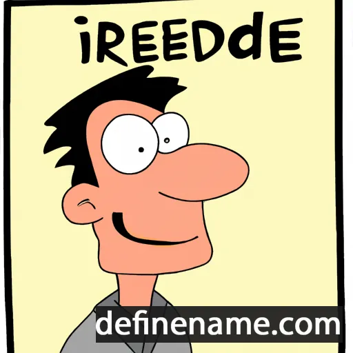 cartoon of the name Bedrije