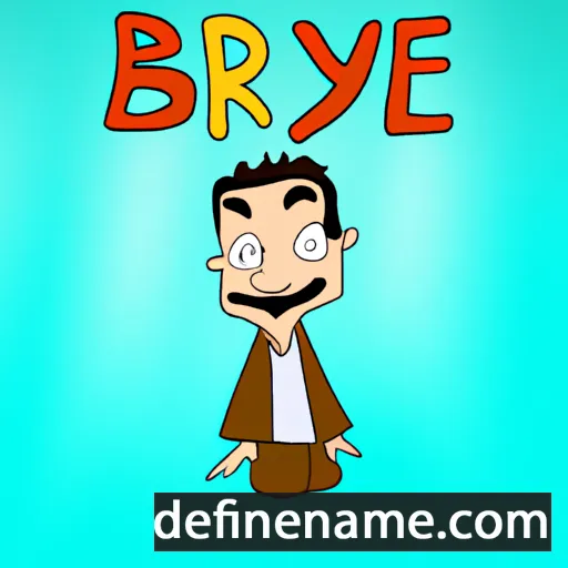 cartoon of the name Bedriye