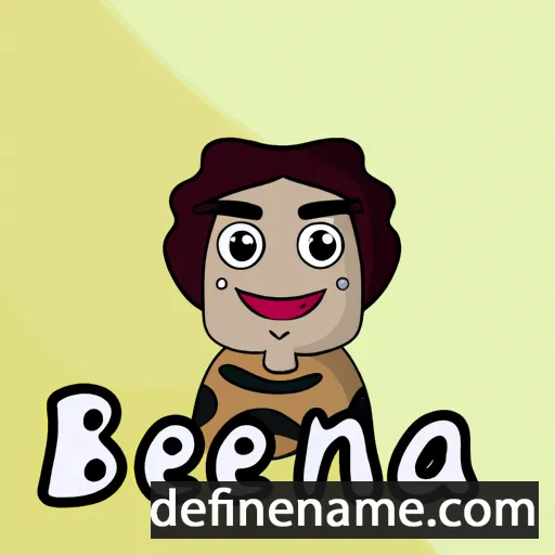 cartoon of the name Beena