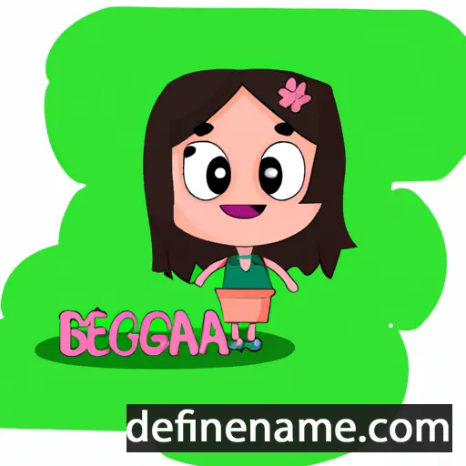 cartoon of the name Begónia