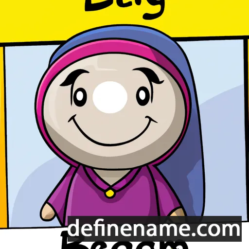 cartoon of the name Begum