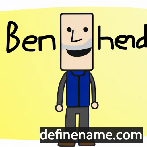 cartoon of the name Behrend