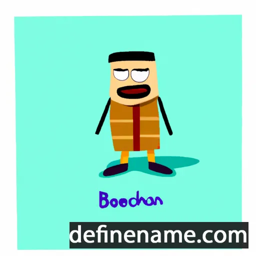 cartoon of the name Behrokh