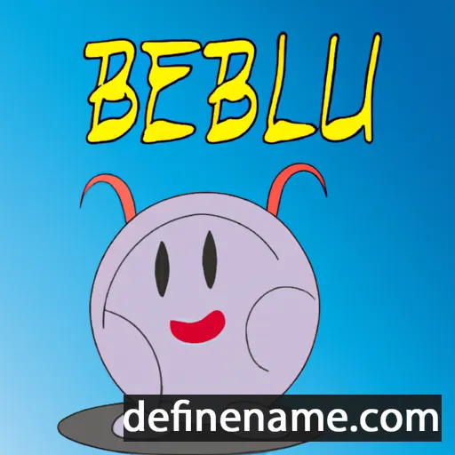 cartoon of the name Beibulat