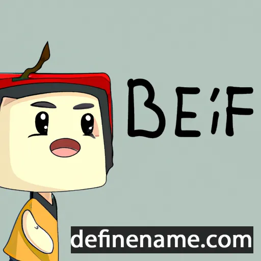 cartoon of the name Beibut