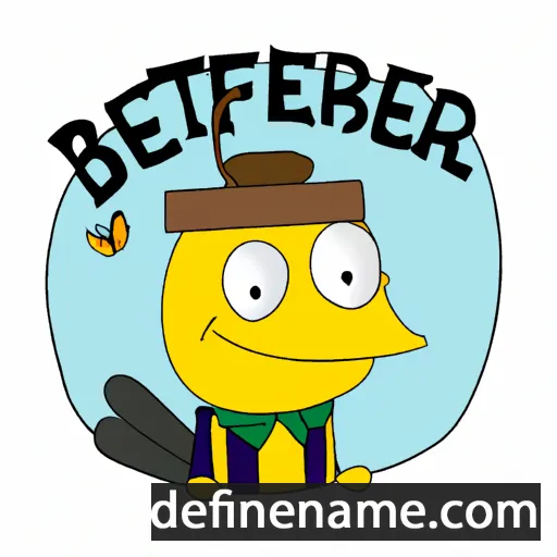 cartoon of the name Beijaert