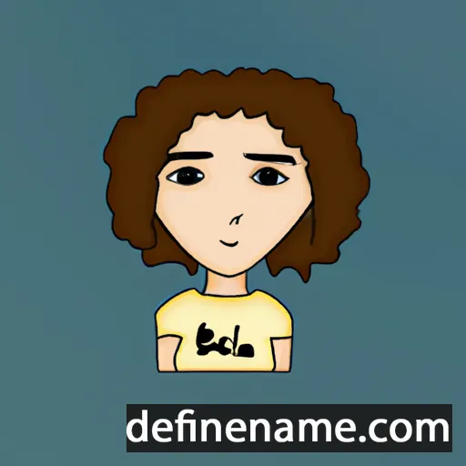 cartoon of the name Beila