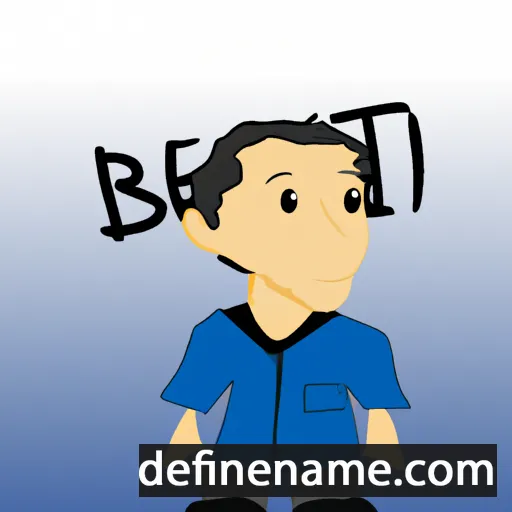 cartoon of the name Beiti