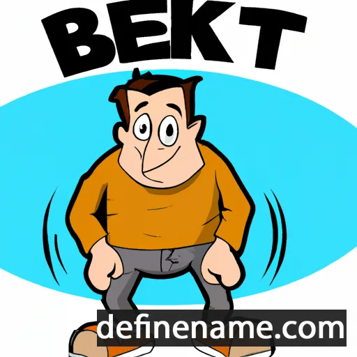 cartoon of the name Beket