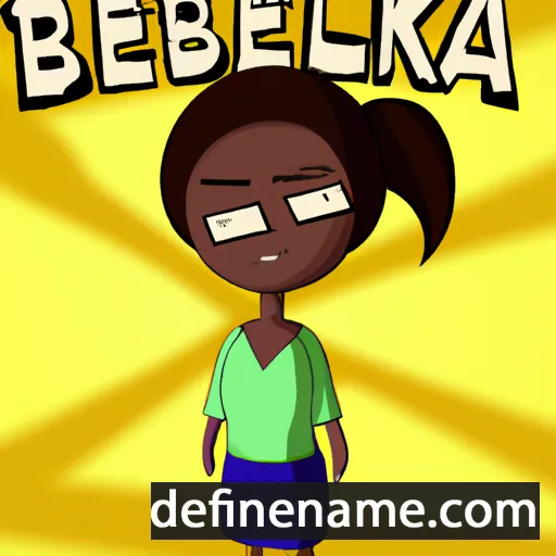 cartoon of the name Bekezela