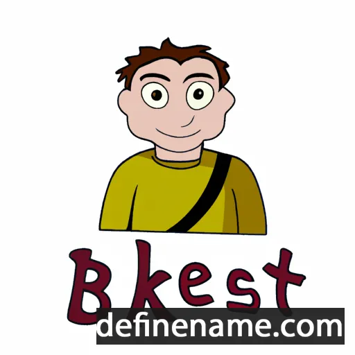 cartoon of the name Bektaş