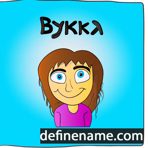 Bekynka cartoon