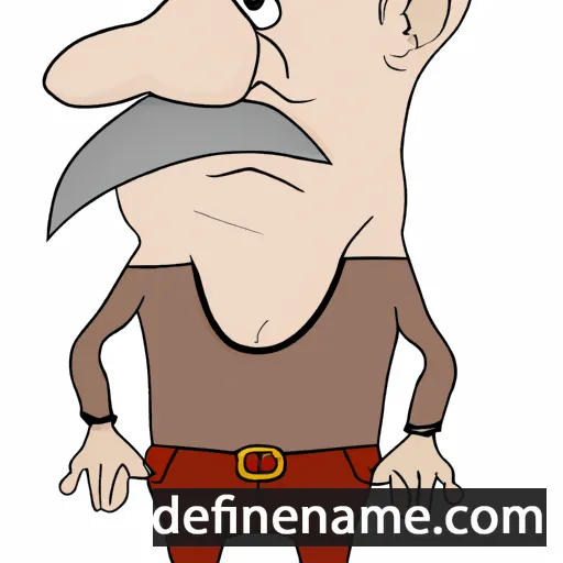 cartoon of the name Belardo