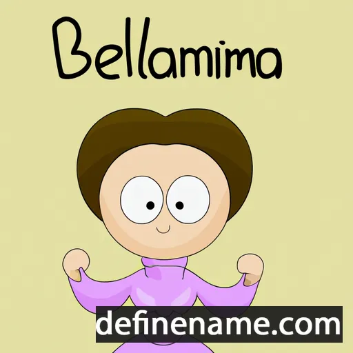 cartoon of the name Belarmina