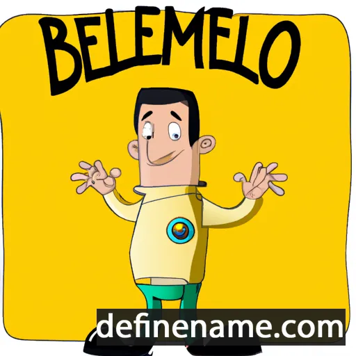 cartoon of the name Belarmino