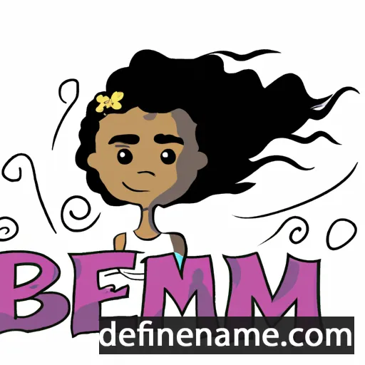 cartoon of the name Belém