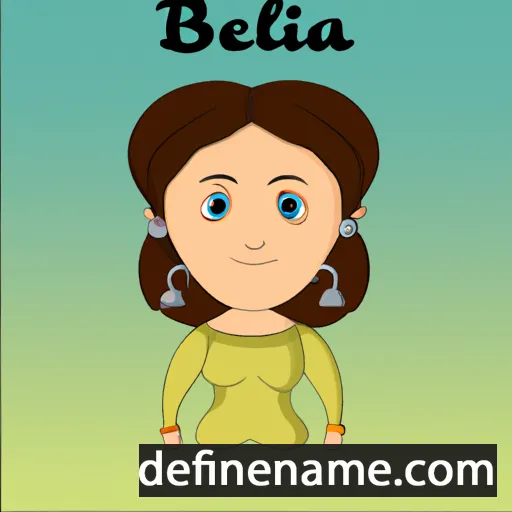 Belia cartoon