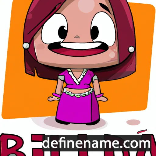 cartoon of the name Belindia