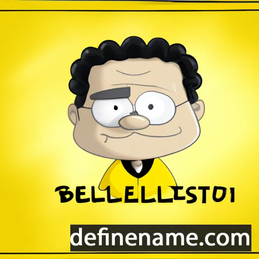 cartoon of the name Belisario