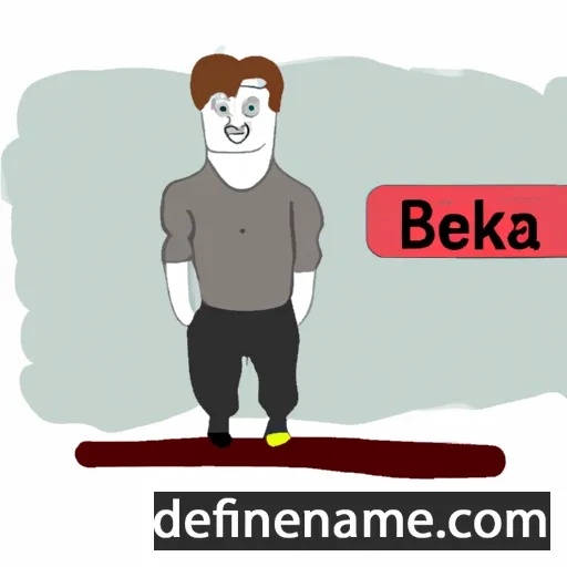 cartoon of the name Belka