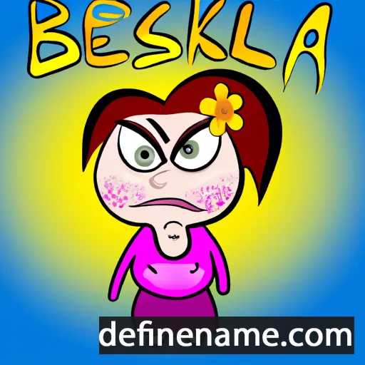 Belkisa cartoon