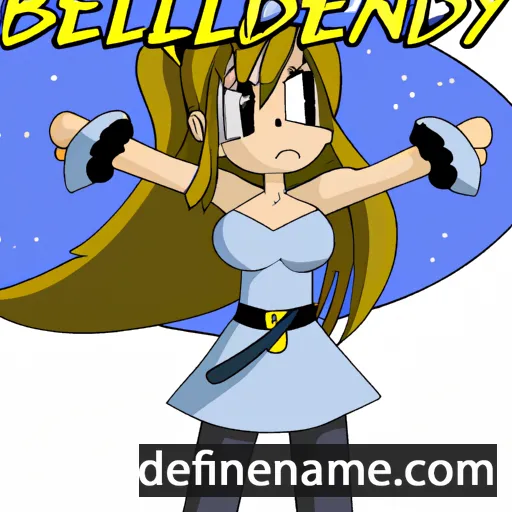 cartoon of the name Belldandy