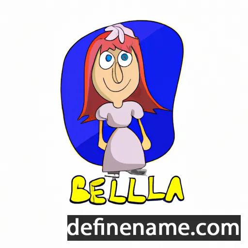 cartoon of the name Bellika