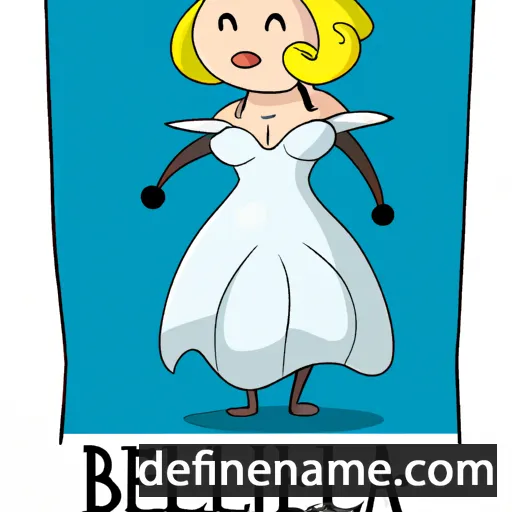 cartoon of the name Bellina