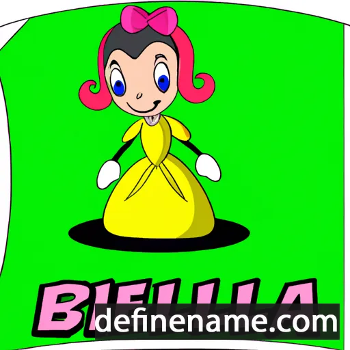 cartoon of the name Bellinda