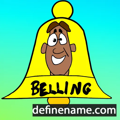 cartoon of the name Belling