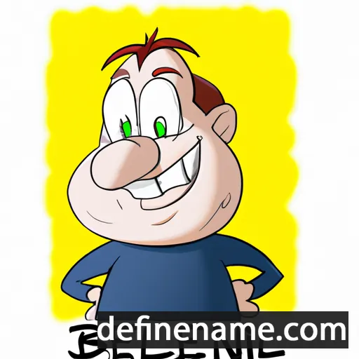 cartoon of the name Bellinu