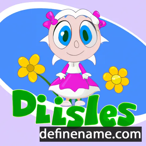 cartoon of the name Bellis