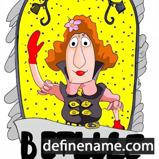 cartoon of the name Bellotte